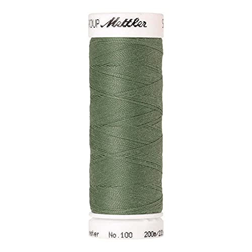 Amann A1678-0646 Nähgarn, Polyester, 0646 Grün, 200 m, meter von Amann