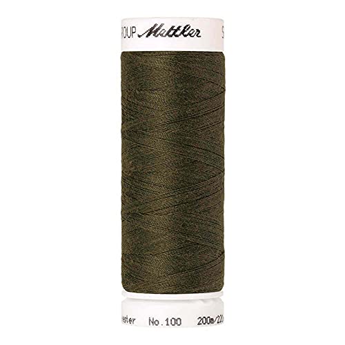 Amann A1678-0660 Nähgarn, Polyester, 0660 Grün/Braun, 200 m, meter von Amann