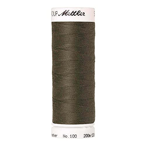 Amann A1678-0732 Nähgarn, Polyester, 0732 Braun, 200 m von Amann