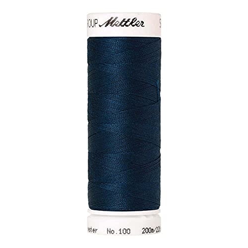 Amann A1678-0807 Nähgarn, Polyester, 0807 Blau, 200 m, meter von Amann