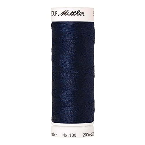 Amann A1678-0823 Nähgarn, Polyester, 0823 Blau, 200 m, meter von Amann