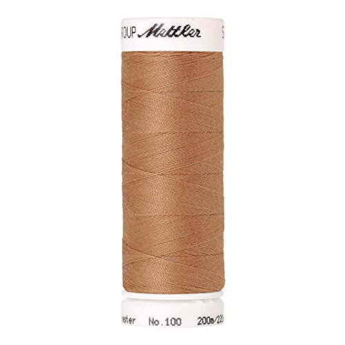 Amann A1678-0828 Nähgarn, Polyester, 0828 Braun, 200 m von Amann