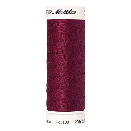 Amann A1678-0869 Nähgarn, Polyester, 0869 Rosa/Rot, 200 m, meter von Amann