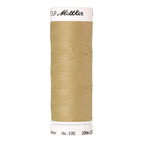 Amann A1678-0890 Nähgarn, Polyester, 0890 Beige, 200 m von Amann