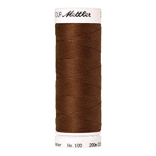 Amann A1678-0900 Nähgarn, Polyester, 0900 Braun, 200 m, meter von Amann