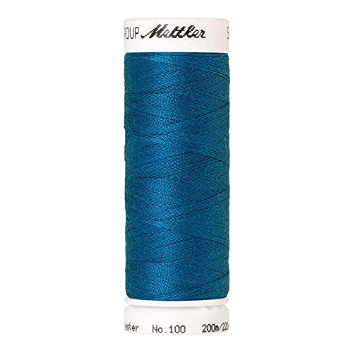 Amann A1678-0999 Nähgarn, Polyester, 0999 Blau, 200 m von Amann