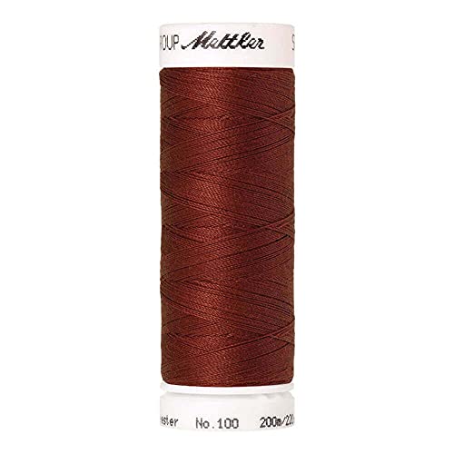 Amann A1678-1074 Nähgarn, Polyester, 1074 Braun, 200 m, meter von Amann