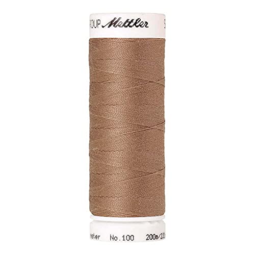 Amann A1678-1120 Nähgarn, Polyester, 1120 Braun, 200 m von Amann