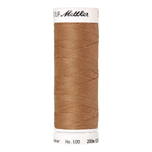 Amann A1678-1121 Nähgarn, Polyester, 1121 Braun, 200 m von Amann