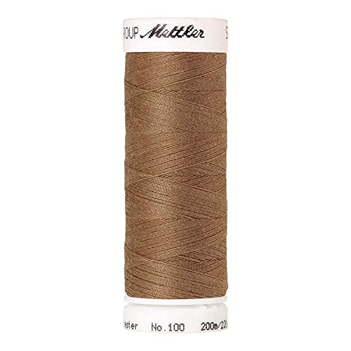 Amann A1678-1160 Nähgarn, Polyester, 1160 Braun, 200 m von Amann