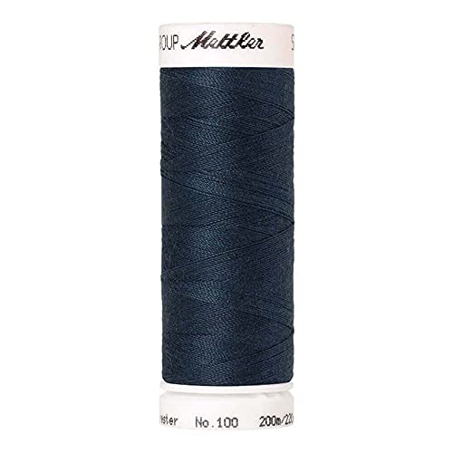 Amann A1678-1276 Nähgarn, Polyester, 1276 Blau, 200 m von Amann