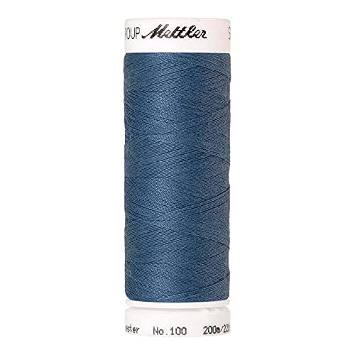 Amann A1678-1306 Nähgarn, Polyester, 1306 Blau, 200 m von Amann