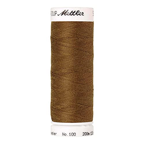 Amann A1678-1311 Nähgarn, Polyester, 1311 Braun, 200 m, meter von Amann