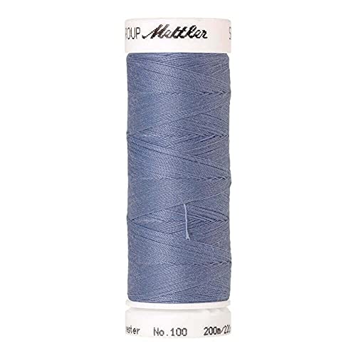 Amann A1678-1363 Nähgarn, Polyester, 1363 Blau, 200 m von Amann