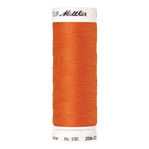 Amann A1678-1401 Nähgarn, Polyester, 1401 Orange, 200 m, meter von Amann