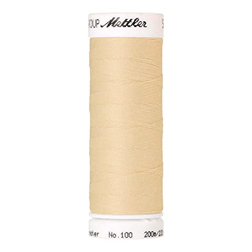 Amann A1678-1455 Nähgarn, Polyester, 1455 Gelb, 200 m von Amann