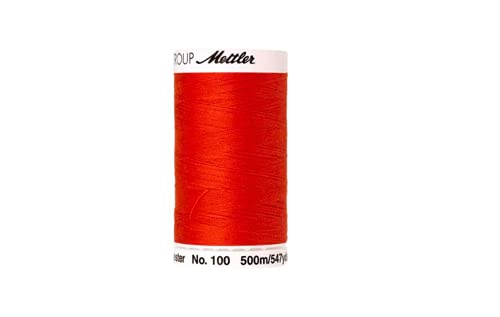 Amann A1679-0450 Nähgarn, Polyester, 0450 Orange, 500 m, meter von Amann