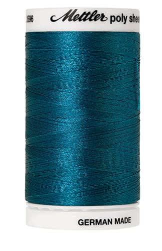 Amann A2596-4116 Nähen und Stickerei Gewind, Polyester, 4116 Grün/Blau, 800 m von Amann