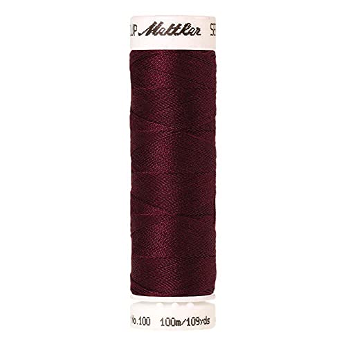 Amann A6677-0109 Nähgarn, Polyester, 0109 Rot, 100 m von Amann