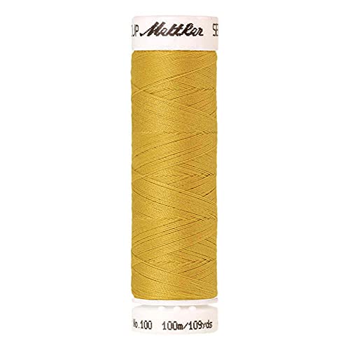 Amann A6677-0116 Nähgarn, Polyester, 0116 Gelb, 100 m, meter von Amann