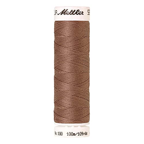 Amann A6677-0295 Nähgarn, Polyester, 0295 Braun, 100 m, meter von Amann