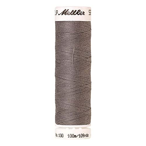 Amann A6677-0318 Nähgarn, Polyester, 0318 Grau, 100 m, meter von Amann