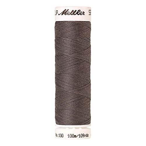 Amann A6677-0323 Nähgarn, Polyester, 0323 Grau, 100 m, meter von Amann