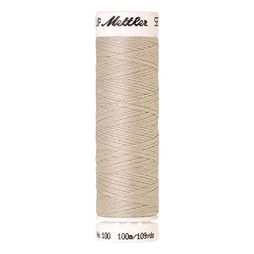 Amann A6677-0327 Nähgarn, Polyester, 0327 Beige, 100 m von Amann