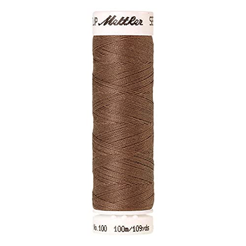 Amann A6677-0387 Nähgarn, Polyester, #0387 Braun, 100 m von Amann