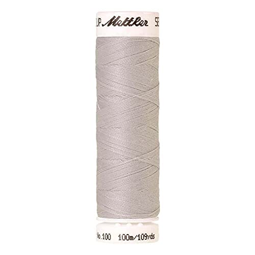 Amann A6677-0411 Nähgarn, Polyester, 0411 Grau, 100 m von Amann