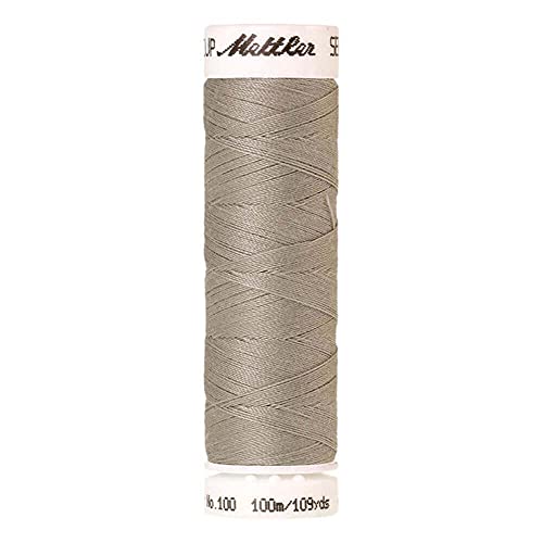 Amann A6677-0412 Nähgarn, Polyester, 0412 Grau, 100 m, meter von Amann