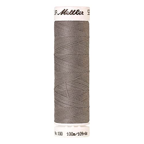 Amann A6677-0413 Nähgarn, Polyester, 0413 Grau/Braun, 100 m von Amann