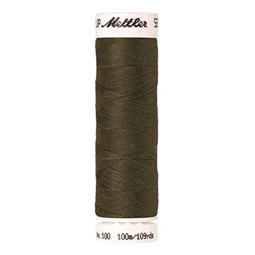 Amann A6677-0420 Nähgarn, Polyester, 0420 Grün, 100 m von Amann