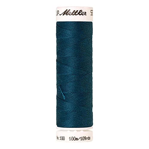 Amann A6677-0483 Nähgarn, Polyester, 0483 Blau, 100 m, meter von Amann