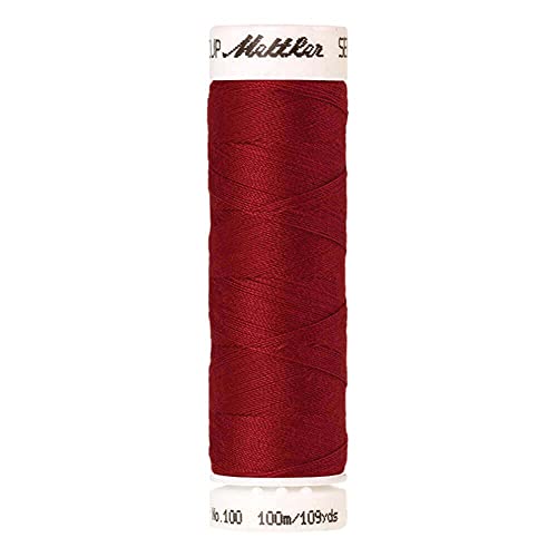 Amann A6677-0504 Nähgarn, Polyester, 0504 Rot, 100 m von Amann