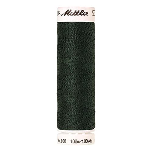 Amann A6677-0627 Nähgarn, Polyester, 0627 Grün, 100 m von Amann