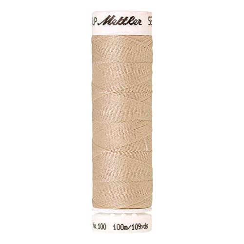 Amann A6677-0779 Nähgarn, Polyester, 0779 Beige, 100 m, meter von Amann