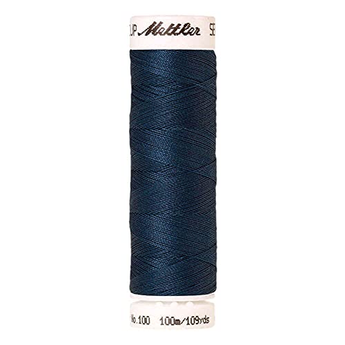 Amann A6677-0806 Nähgarn, Polyester, 0806 Blau, 100 m, meter von Amann
