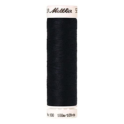 Amann A6677-0827 Nähgarn, Polyester, 0827 Blau, 100 m von Amann