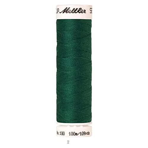Amann A6677-0909 Nähgarn, Polyester, 0909 Grün, 100 m, meter von Amann