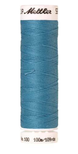 Amann A6677-0998 Nähgarn, Polyester, 0998 Blau, 100 m, meter von Amann