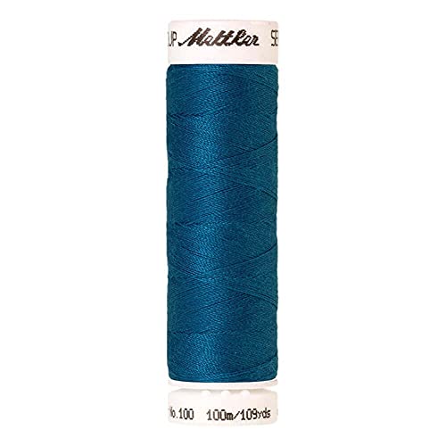 Amann A6677-0999 Nähgarn, Polyester, 0999 Blau, 100 m, meter von Amann