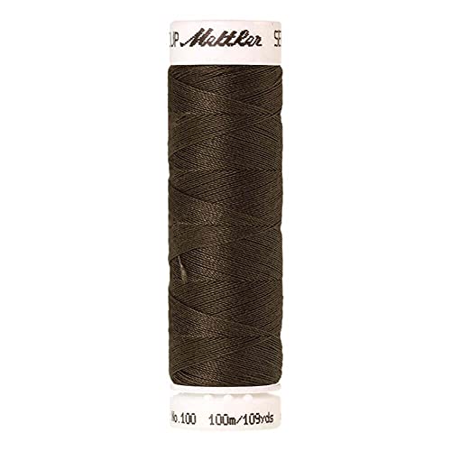 Amann A6677-1043 Nähgarn, Polyester, 1043 Braun, 100 m, meter von Amann
