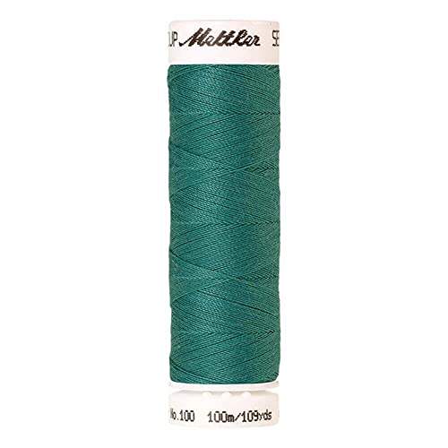 Amann A6677-1091 Nähgarn, Polyester, 1091 Grün/Blau, 100 m von Amann
