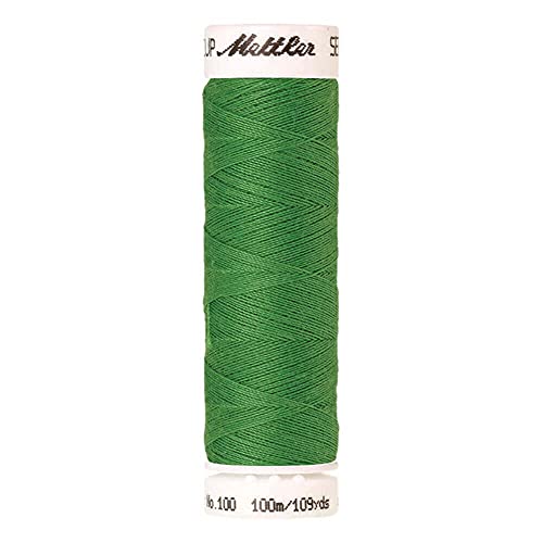Amann A6677-1099 Nähgarn, Polyester, 1099 Grün, 100 m von Amann