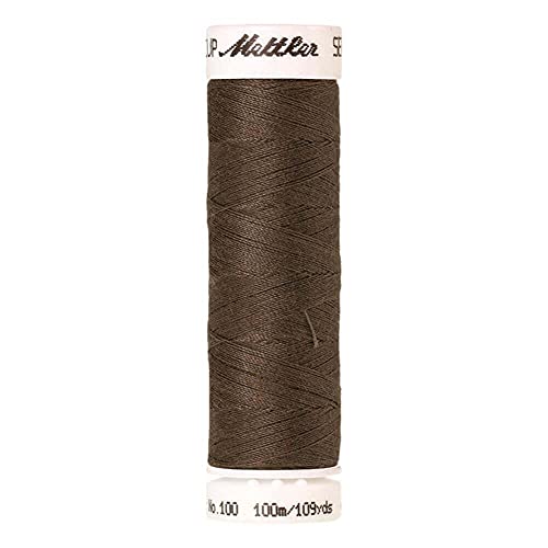 Amann A6677-1183 Nähgarn, Polyester, 1183 Braun, 100 m, meter von Amann