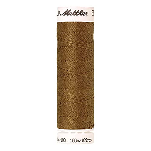 Amann A6677-1207 Nähgarn, Polyester, 1207 Braun, 100 m, meter von Amann