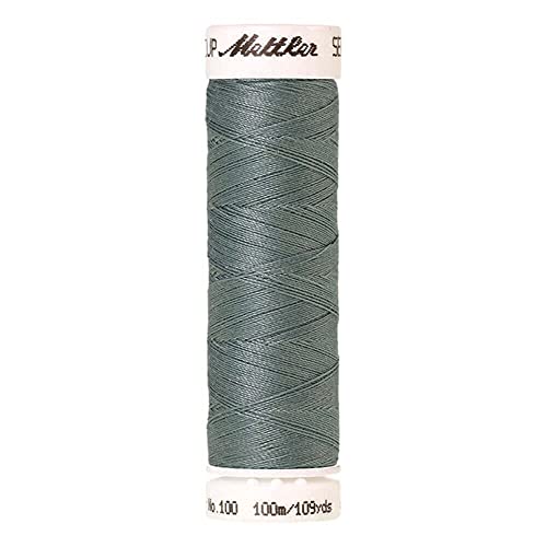 Amann A6677-1214 Nähgarn, Polyester, 1214 Grau, 100 m, meter von Amann
