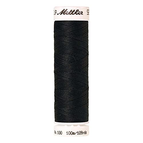 Amann A6677-1282 Nähgarn, Polyester, 1282 Grau, 100 m von Amann