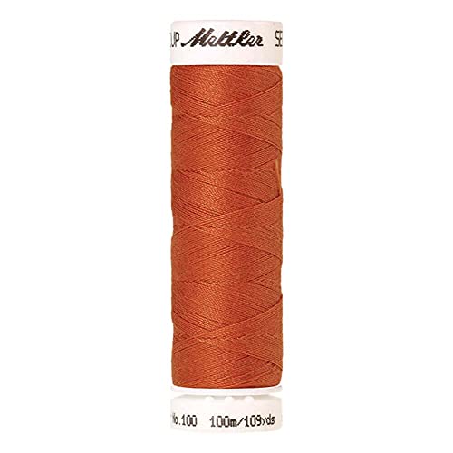 Amann A6677-1401 Nähgarn, Polyester, 1401 Orange, 100 m von Amann